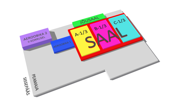 Aeroobikasaal 1